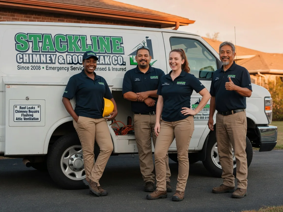 Chimney flashing repair company in Riverdale, ND